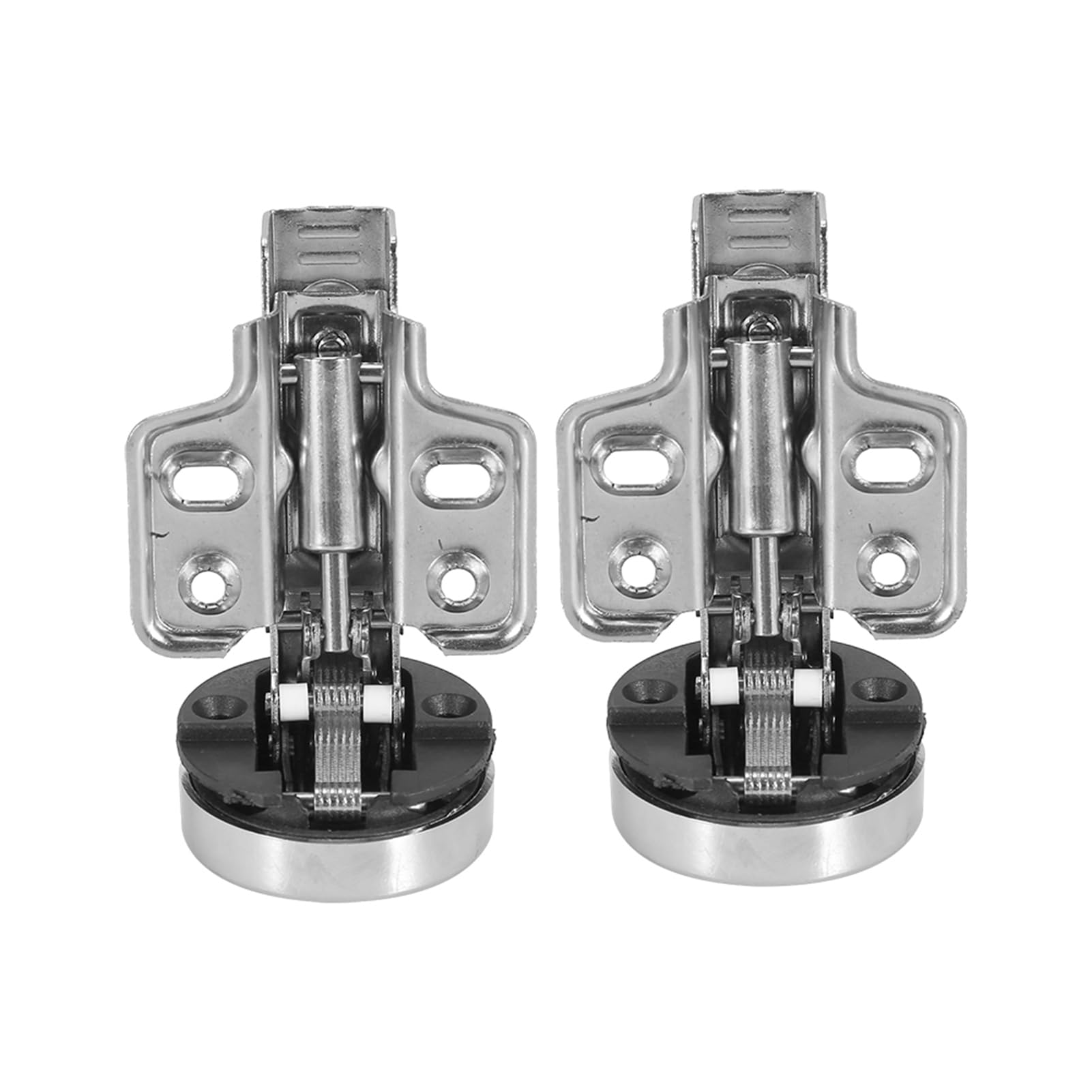 TOPINCN Hidden Kitchen Cabinet Hinges Surface Mount Face Frame Hinge 10 Pcs Type Cabinet Cupboard Wardrobe Door Furniture Corner Folded Hinge