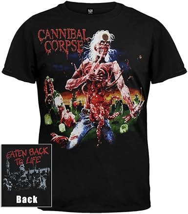 cannibal corpse eaten back to life shirt