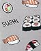 Foot Traffic, Women's Food-Themed Socks, Sushi (Women's Shoe Sizes 4-10)
