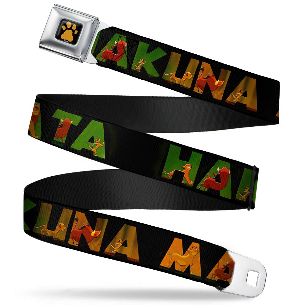 Photo 1 of Buckle-Down Seatbelt Belt The Lion King Regular