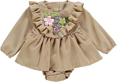 skirted bodysuit baby girl