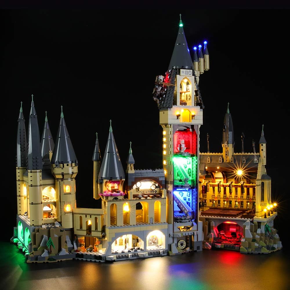 BRIKSMAX Led Lighting Kit for Harry Potter Hogwart's Castle, Compatible with 71043 Building Blocks Model - Not Include the Lego Set - Image 3