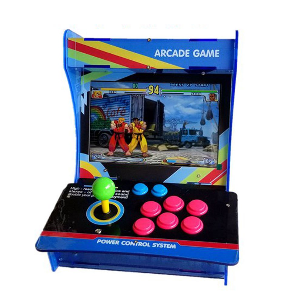 Tongmisi Fighting Arcade Game Machine Mini Pandora's Box 9d 2600 in 1 Game Console with 10 Inch Screen