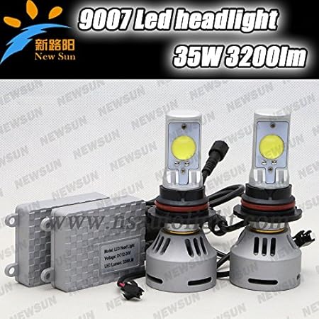 Amazon Cree 70w 6400lm車ledヘッドライトキットハイロー9007 Hb5 Ledバルブランプ 明るい白9007導かれた車の ヘッドライト電球のベスト価格を6500k ライト ランプ 車 バイク