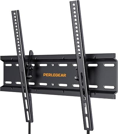 Perlegear TV Wall Bracket 26-60 inch Tilt 0-7° VESA 75x75-400x400