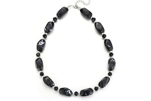 Errally Chunky Beaded Choker Necklaces for Women Large Beads Statement Necklace Collar Costume Jewelry Gifts for Her