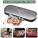 Food Vacuum Sealer Bags Precut, Food Storage Bags 100 Pack Pint Size 6