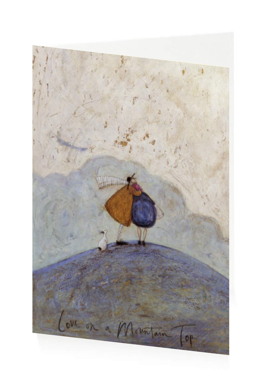 ArtPress Sam Toft Love on a Mountain Top Anniversary Greeting Card