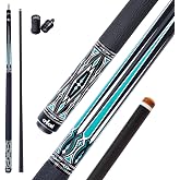 CRICAL CXD Series Carbon Fiber Pool Cue, Low Deflection, 58 Inch | 12.5mm tip, Pro Taper shaft, precise control, easy stroke feel for adults