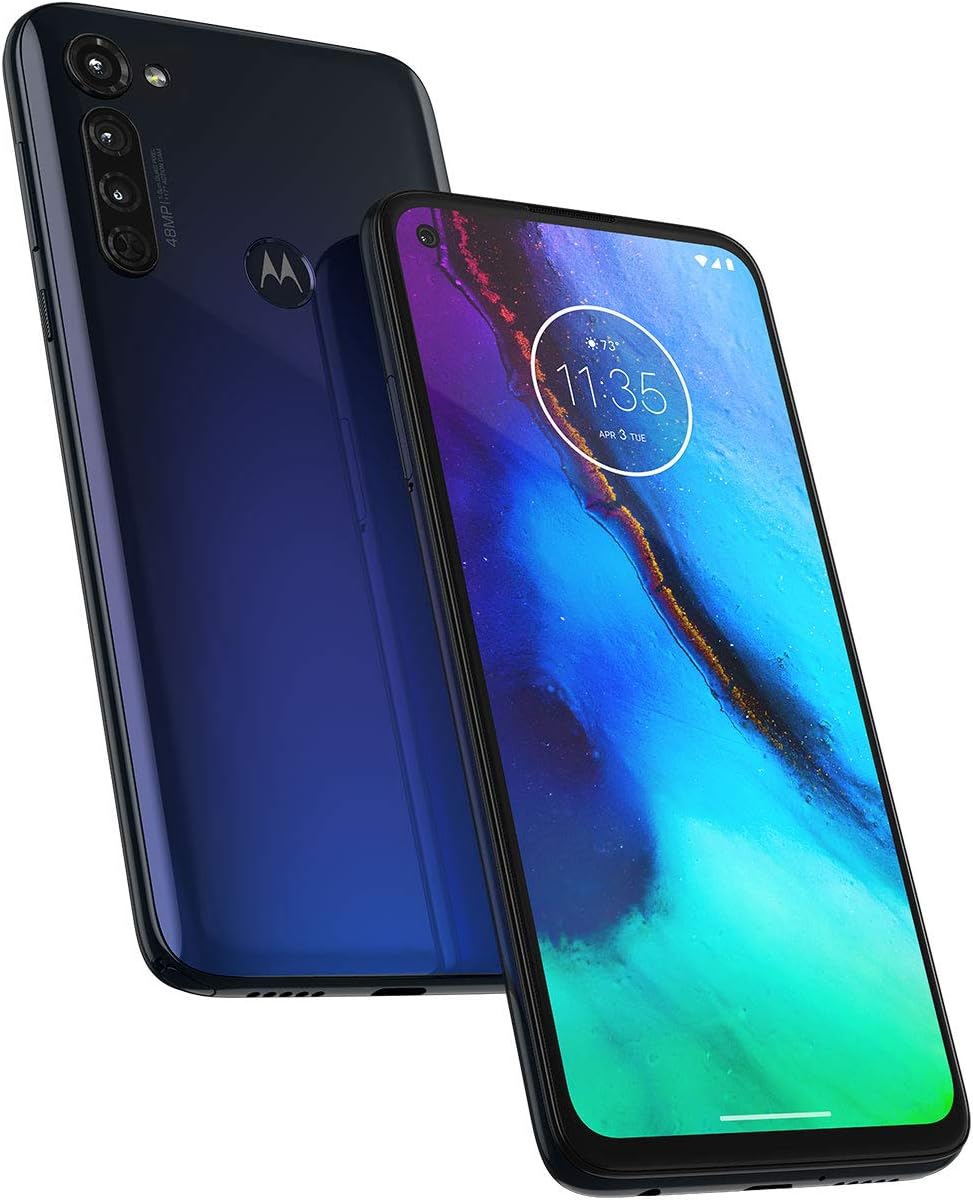 Moto G Stylus | Unlocked | Made for US by Motorola | 4/128GB | 48MP Camera | 2020 | Indigo