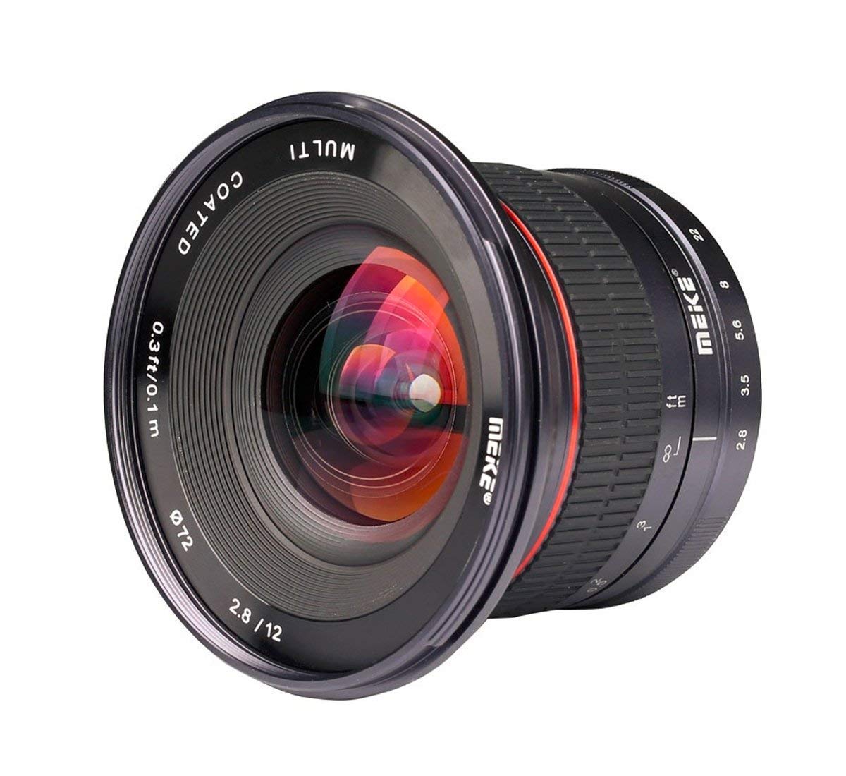 Meike Ultra Wide Angle Lens for Sony E-Mount Meike MK-12mm-F/2.8
