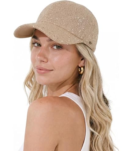 Generic Glitter Sequin Baseball Cap Hat Adjustable Mesh  display picture 3