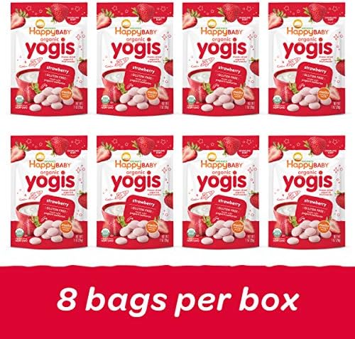 happy baby organic yogurt snacks and