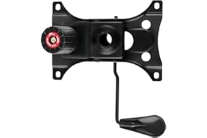 Besitu 5.98" × 8.74" Mounting Holes, 300 Lbs Office Chair Replacement Parts Chair Base Heavy Duty Plate Swivel Tilt Control Seat Mechanism for Executive and Gaming Chairs