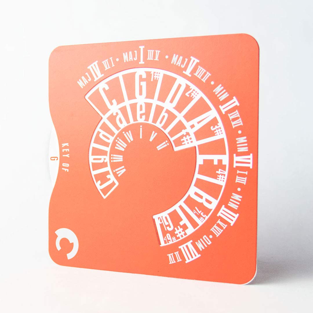 Buy Theo Wheel Music Theory Made Simple (Pure Red) Circle of Fifths