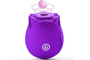 Vibrator Dildo Sex Toys for Women - Neworld Rose Sex Toy Vibrator Stimulator with 10 Suction Modes, Adult Sex Toy Clitoral Ni
