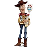 Cardboard People Woody & Forky Life Size Cardboard Cutout Standup - Disney Pixar Toy Story 4 (2019 Film)