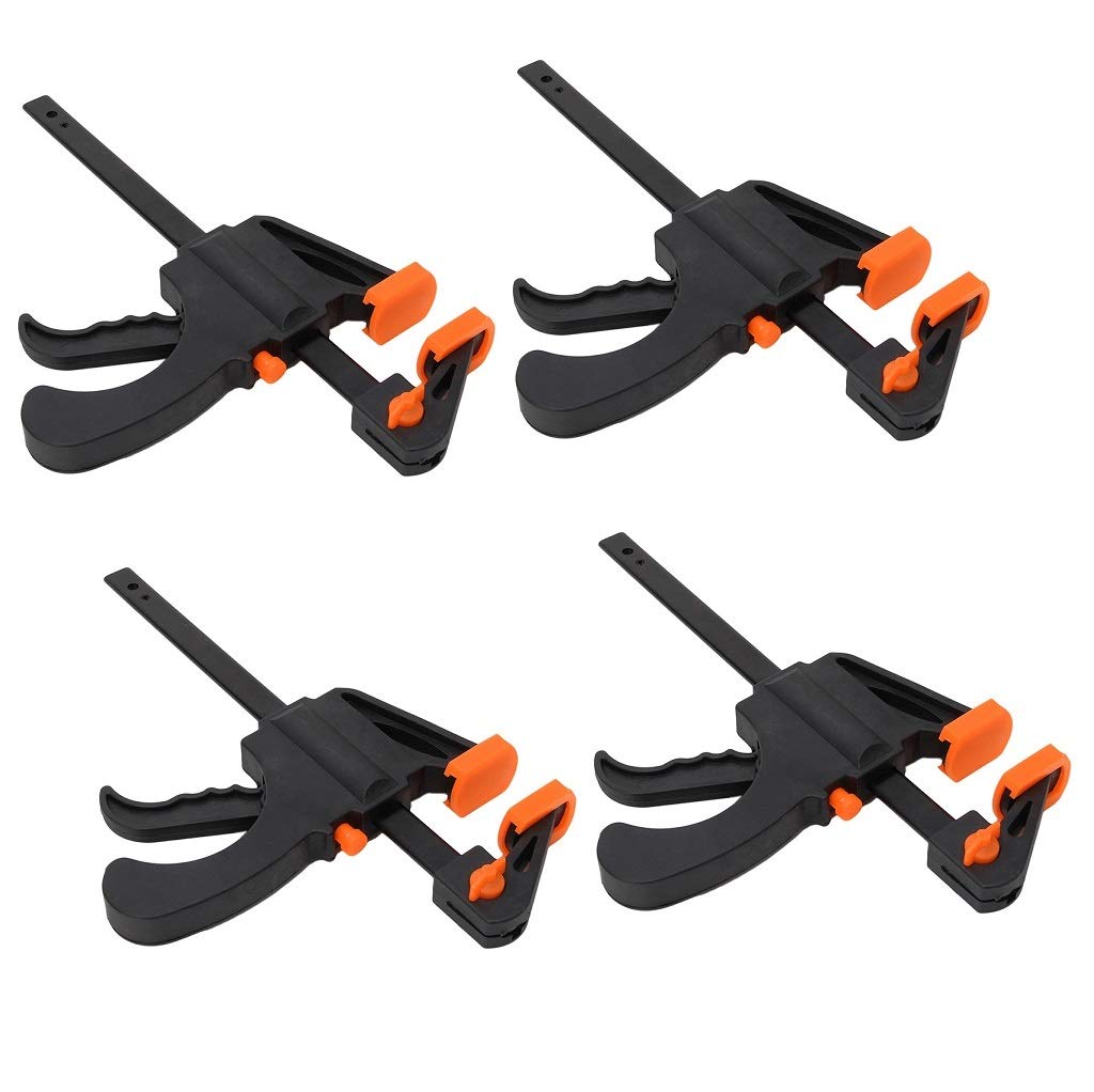 Quick Grip Clamps [by XFORT] Ratchet Bar Clamps, One Handed Bar Clamp