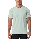 Zengjo Mens Athletic Shirts Moisture Wicking Workout T-Shirt Quick Dry
