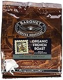Baronet Coffee Fair Trade Organic French Roast Coffee Pods, 54 Count