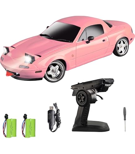 Amazon.com: Moonzeamus LD1804 RC Drift Car 1:18 Scale Mini MX-5