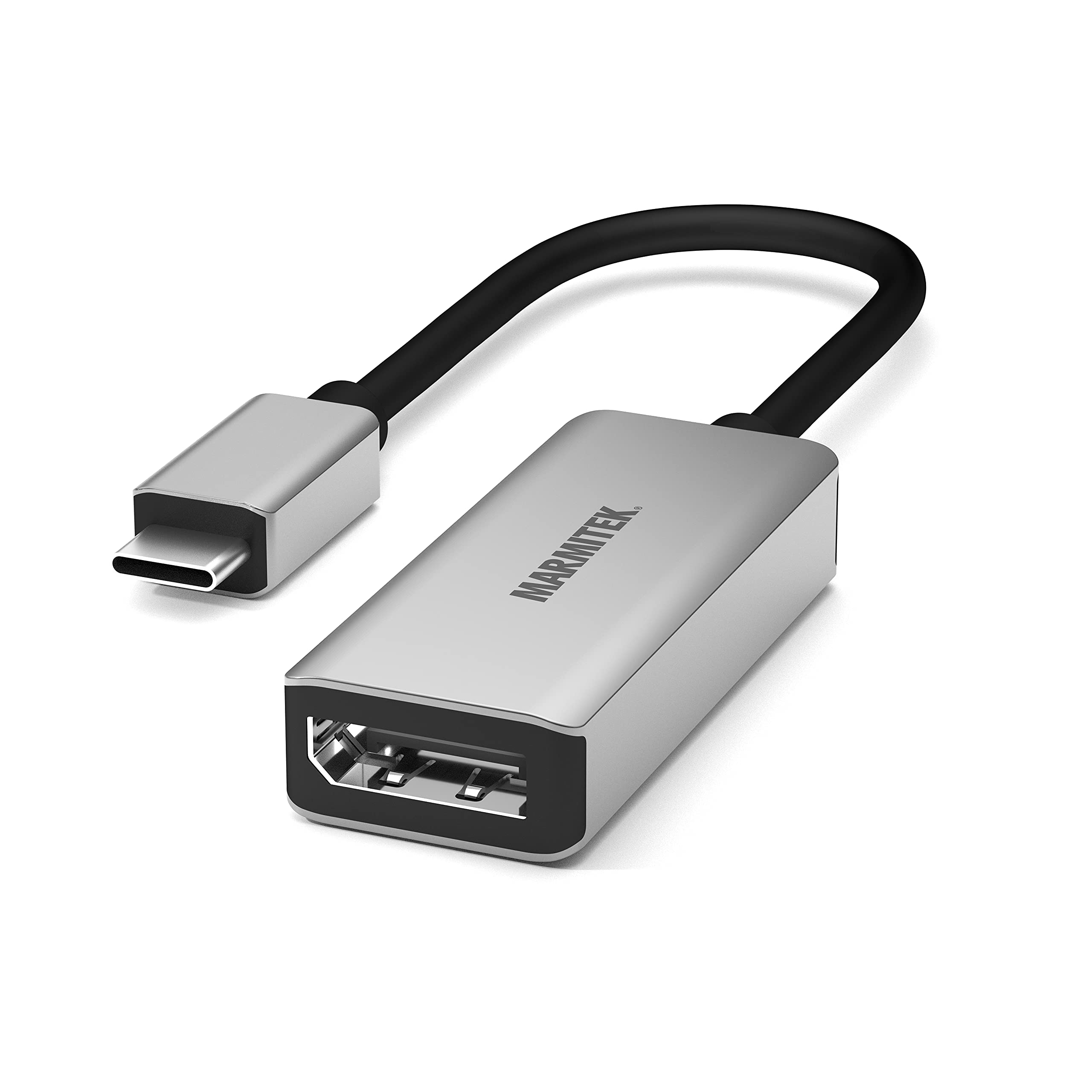 USB C to Display Port Adapter Cable - Marmitek UP22 - Connect Thunderbolt 3 to Displayport - Connect your MacBook/Chromebook to a projector or screen - USBC converter