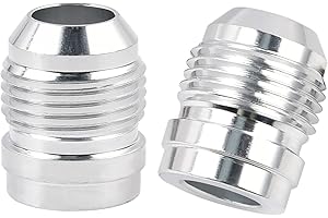 EVIL ENERGY 10AN Male Weld on Bung Fitting Aluminum 2PCS