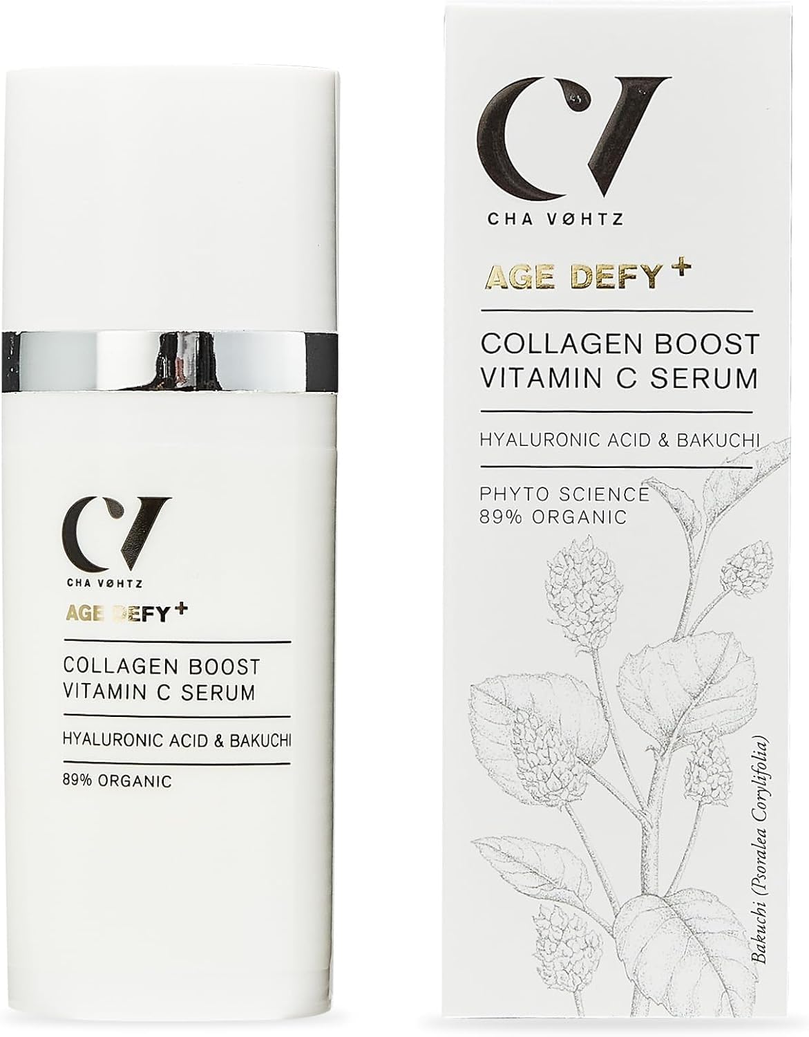 Green People Age Defy+ Collagen Boost Vitamin C Serum - Serum with Vitamin C - Paraben & Alcohol Free - Vegan, 30ml