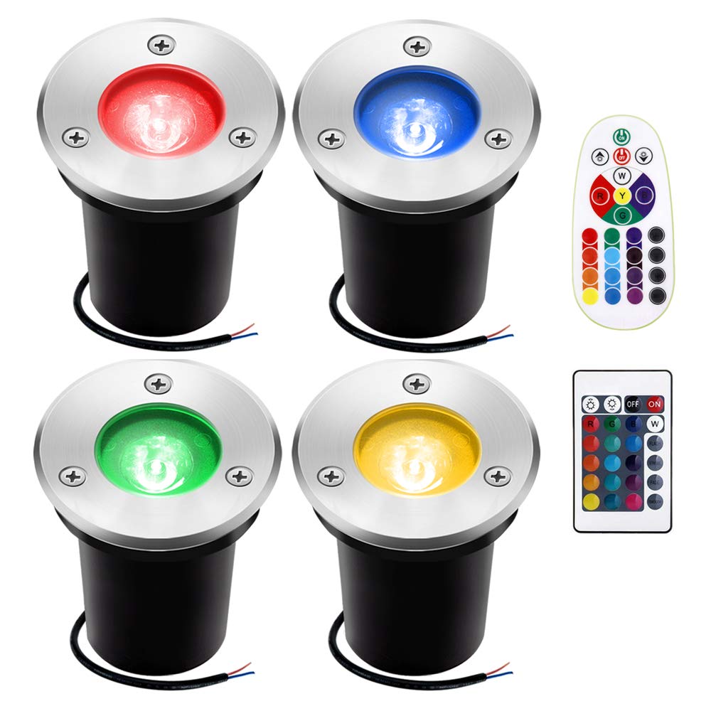 Best Remote Control Led In Ground Landscape Lighting