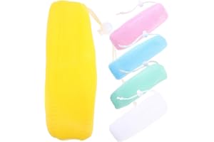 VALICLUD 5pcs Soap Pouch Bubble Net for Handmade Soap Mesh Scrubbing Net for Shower