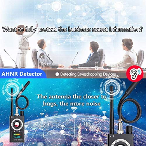 Anti Spy Camera Detector, RF Detector & Camera Finder, Bug Detector, Wireless Signal Pinhole Laser Lens GSM Tracking Device Ultra-high Sensitivity Full-Range Tracker Finder - Thumbnail 3