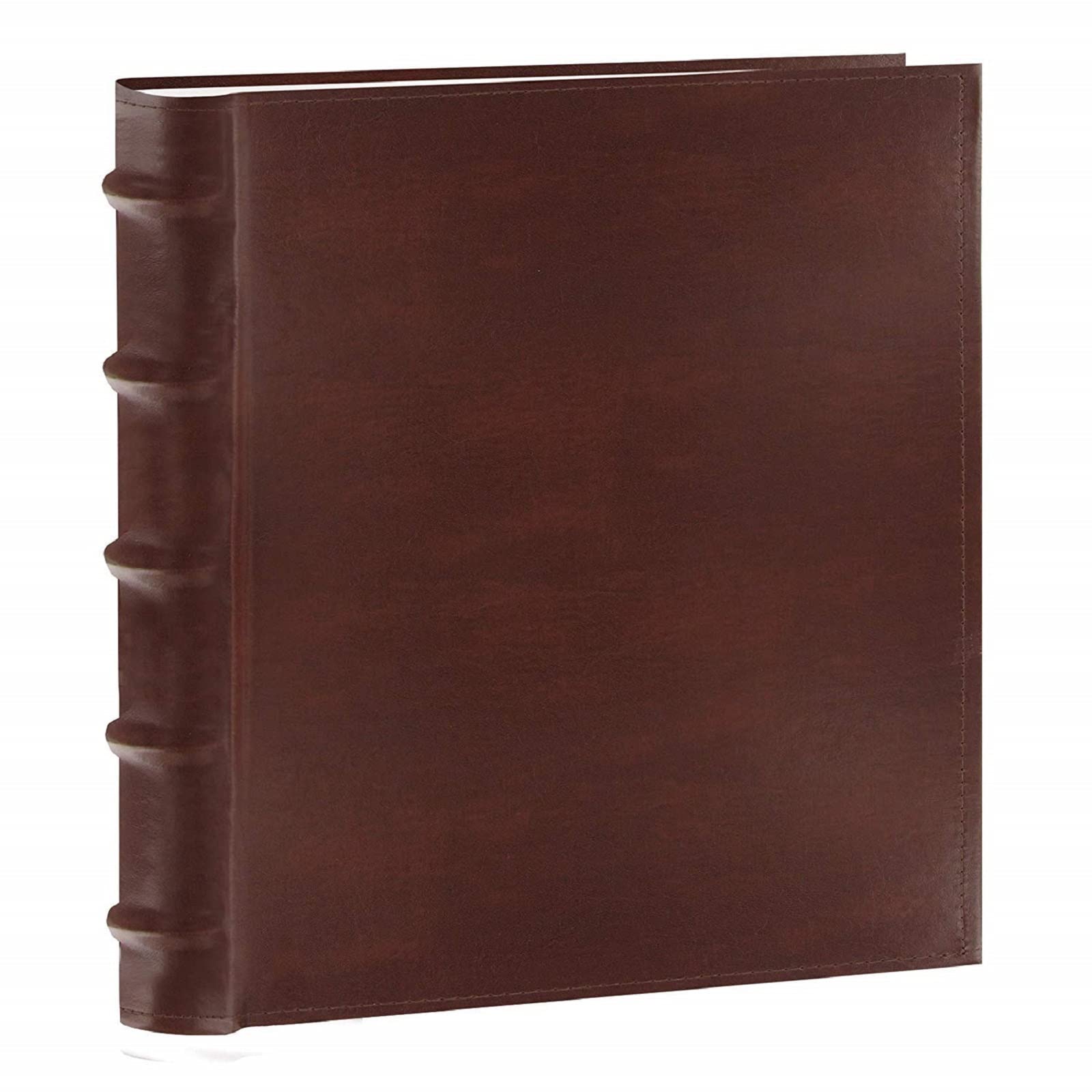 Pioneer Photo Albums CLB-257/BN 200-Pocket European Bonded Leather Photo Album for 5 by 7-Inch Prints, Brown