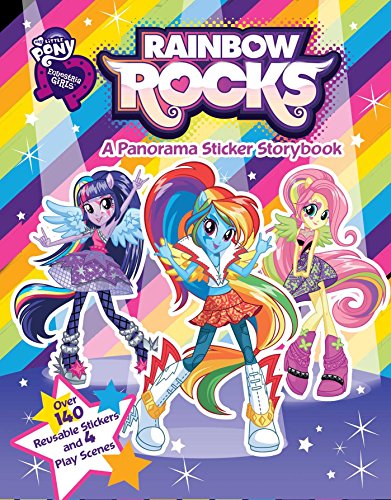 My Little Pony Equestria Girls: Rainbow Rocks (Panorama Sticker Storybook)
