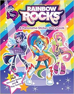 My Little Pony Equestria Girls Rainbow Rocks Panorama Sticker
