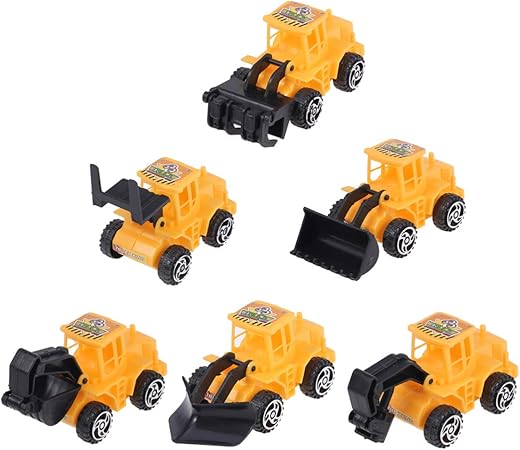 Amazon Tinksky 6ピース車 おもちゃ ミニカー おもちゃ 赤ちゃん ベビー工事車両 建設車両 誕生日 知育玩具 子供玩具 0歳 １歳 2歳 3歳 4歳 乗り物 出産祝 入園祝い 男の子おもちゃ 早期開発 教具 ミニカー ダイキャストカー おもちゃ