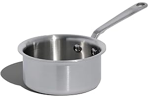 Made In Cookware - 3/4 Quart Stainless Steel Butter Warmer - 5 Ply Stainless Clad - Professional Cookware - Crafted in Italy 
