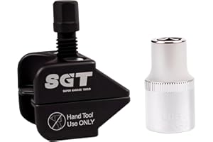 SGT SUPER GARAGE TOOLS SGT Strut Spreader Tool,Universal Suspension Strut Split Hub Steering Knuckle Spreader Tool Compatible with Volkswagen Audi BMW Ford Peugeot Citroën