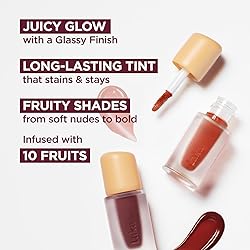 Laka Fruity Glam Lip Tint Mini, Glowing Lip Stain