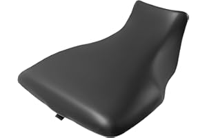 Kojem Complete Seat Assembly Compatible with 2002-2008 Yamaha Grizzly 660 (YFM660) Replacement for 5KM-24710-01-00 Seat Replacement Cover Black 2003 2004 2005 2006 2007
