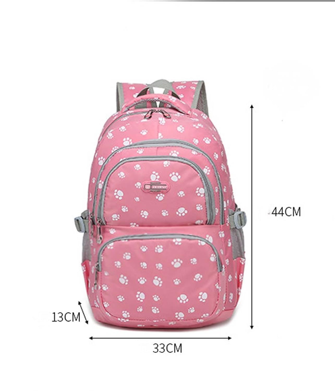 Studenti Candy Color School Bag zampa di cane stampa la borsa Studenti Candy Color School Bag zampa di cane stampa la borsa dello zaino sacchetto di spalla borsa del puter portatile borsa del sacchetto di scuola del