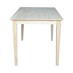 International Concepts Table Top Solid with Wood