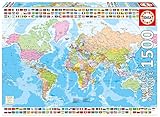 Educa Children's 1500 Political Worldmap Puzzle