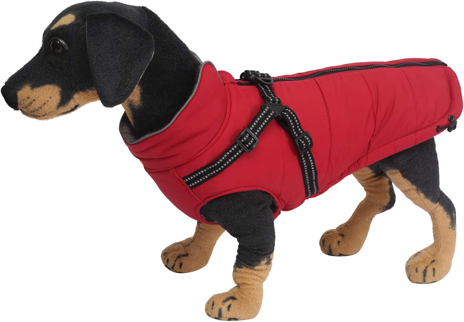 Warm Pet Dog Coats and Jackets for Dogs,Waterproof Reflective Pet Dog Harness Vest Winter Dogs Clothes with Chest Strap - Image 3