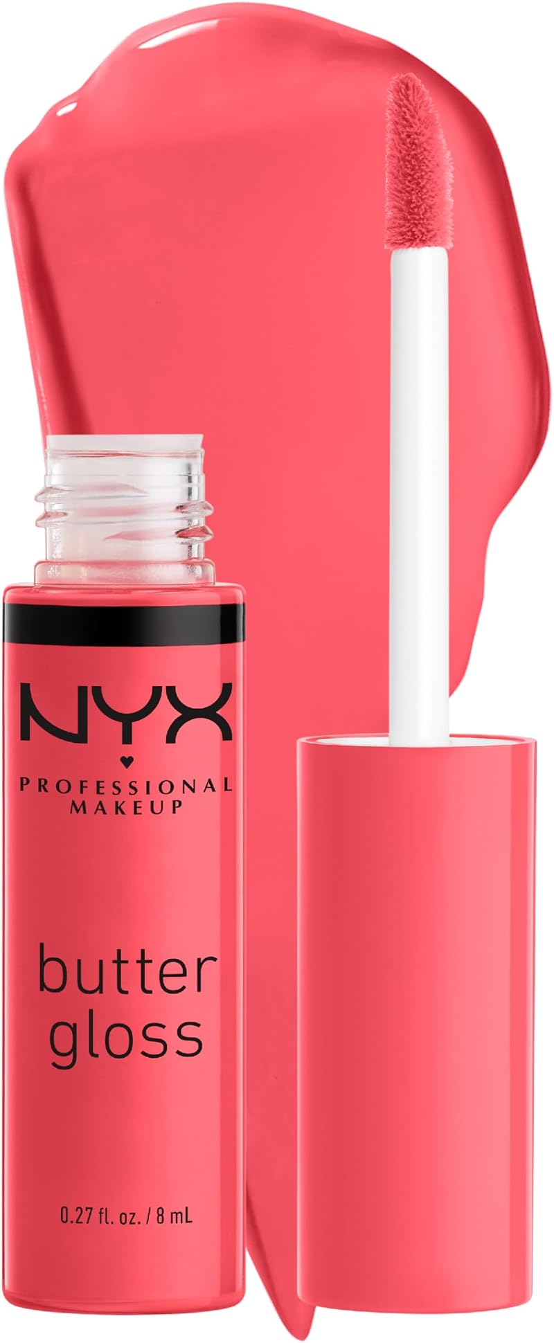 NYX Butter Gloss Sorbet Lip Gloss, Silky Glossy Lip Color