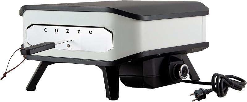 Four à pizza électrique 13" Cozze® avec pierre à pizza et porte avant 230 V/2 200 W, Black — photo 3 sur 7