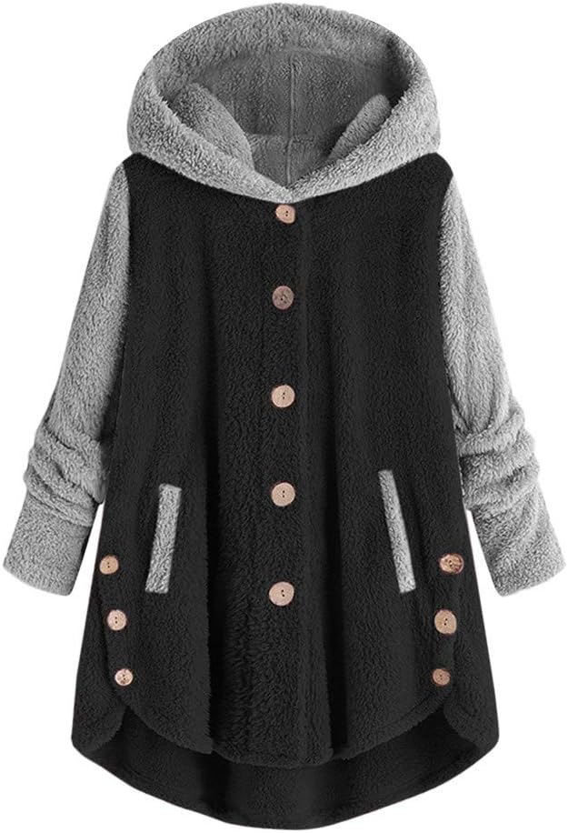 Women Jumpers Sweatshirt Hoodie Ladies Long Sleeve Pocket Plush Cute Cat Embroidered Solid Color Jacket