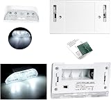 shsyue 4 LED Keyhole Light PIR Auto Sensor Motion Detector White view 5