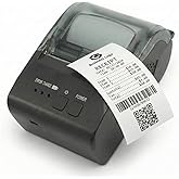 NOT FOR ios /ipad/MAC,Fit android/windows,Bluetooth Receipt Printer,wireless pocket 58mm Mini Thermal POS Printer Portable Bill ticket Printer 2 inches for Restaurant Sales Retail small business