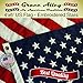 Grace Alley American Flag, Made in USA. Embroidered Stars, Sewn Stripes and Brass Grommets. Fade Resistant, Heavy Duty, Long Lasting Nylon for Outdoor Durability (4x6 ft)