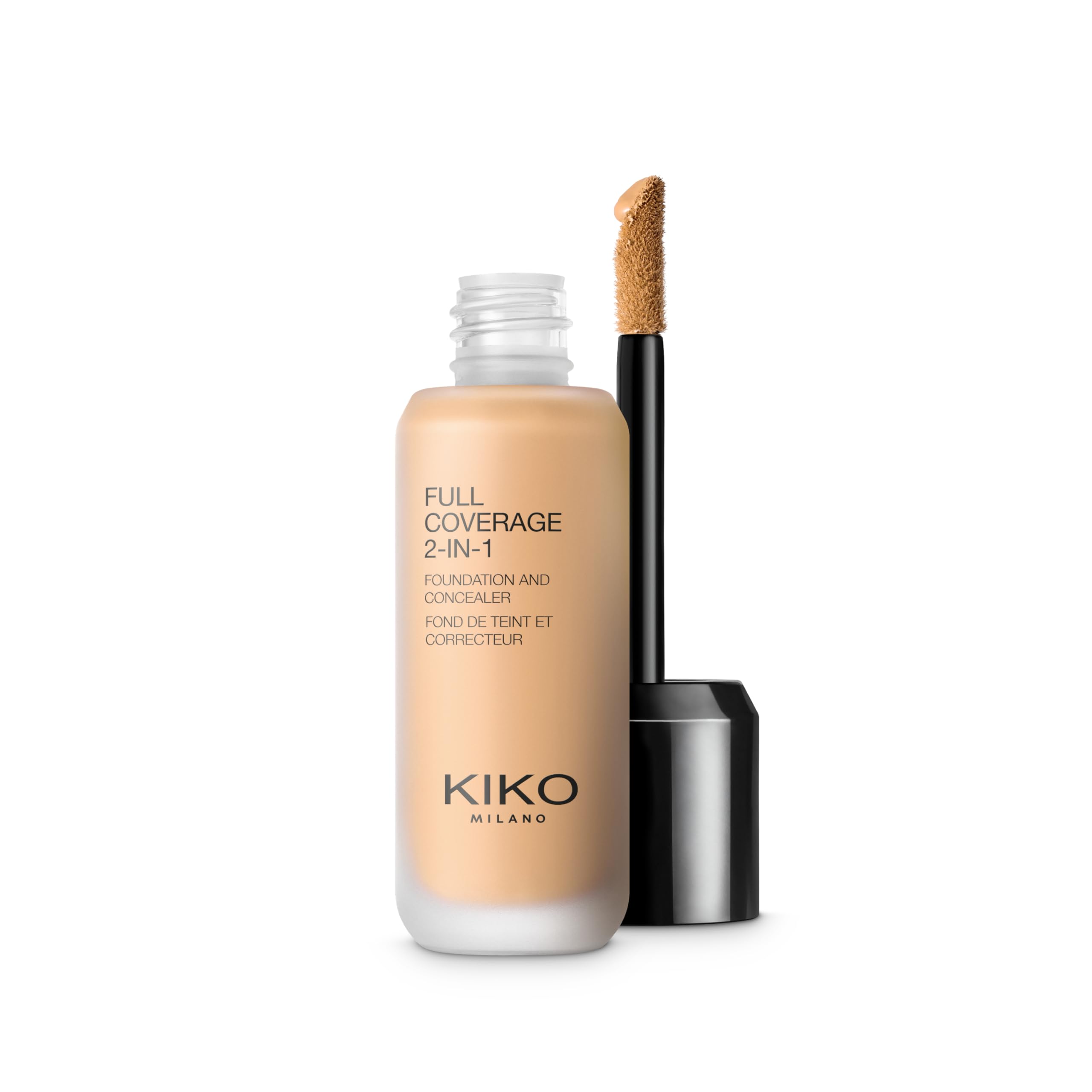 KIKO Milano Full Coverage 2-In-1 Foundation & Concealer 10 - N 40 | 2 in 1 foundation and concealer, superior coverage โ image 1